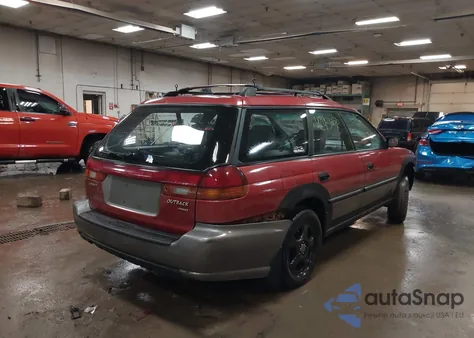 1997 Subaru Legacy Outback/Outback Limited из США, поврежденный, VIN 4S3BG6858V7600755